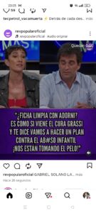 Lo dijo la izquierda: que venga a Adorni a pedir ficha limpia es una tomada de pelo.