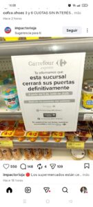 La falta de consumo golpea duramente al rubro supermercados