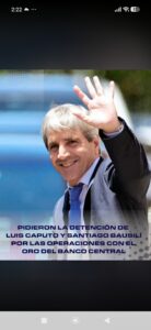 El abogado Gregorio Dalbon, pidió la detención de Caputo y Bausili. i