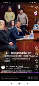 Interpelaron al ministro Posadas de jujuy y no le cerraron los números en vivo.