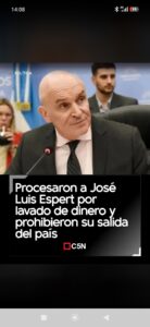 Procesaron a José Luis Espert por lavado de dinero